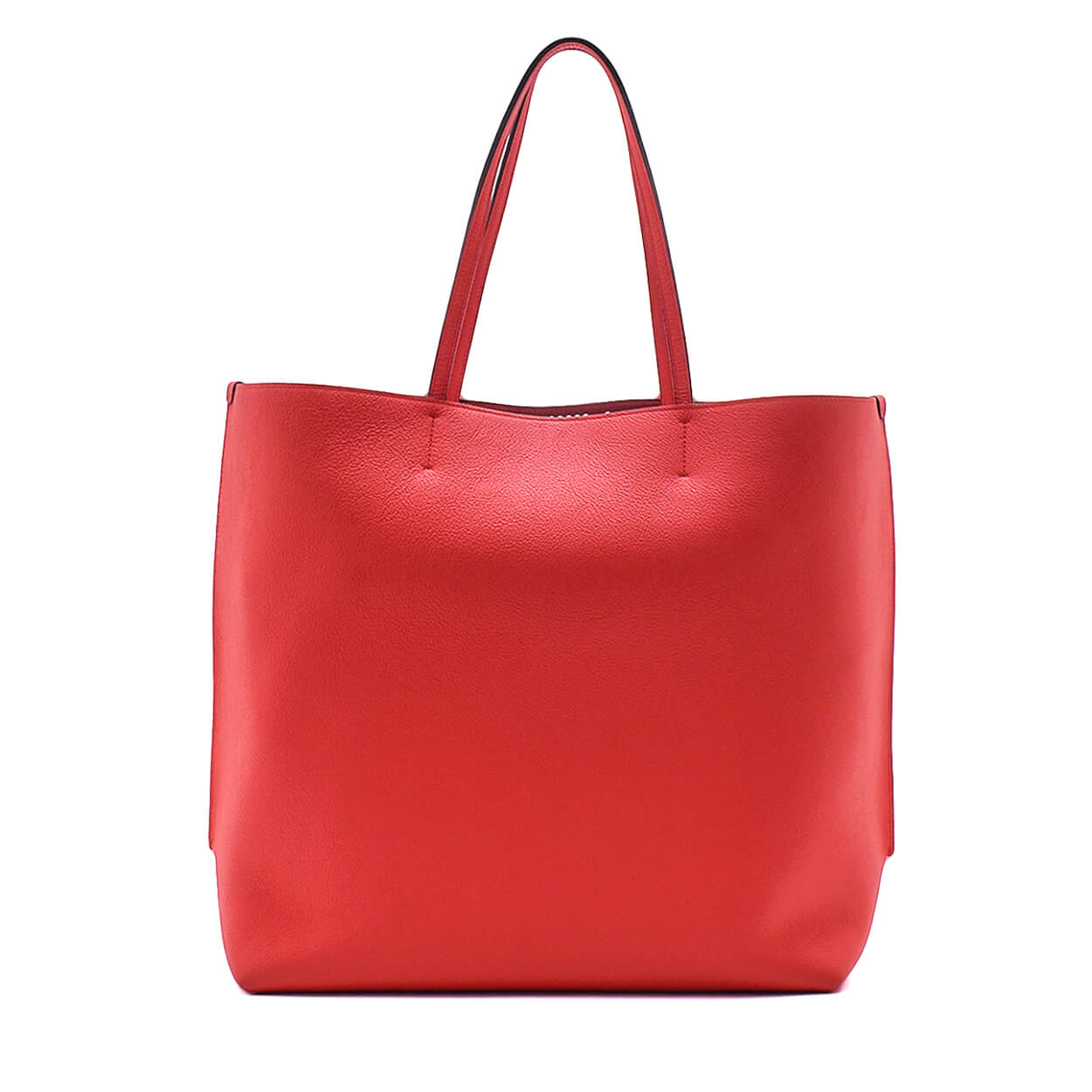 Christian Dior - Red Perforated Cannage Leather Dioriva Tote Bag
